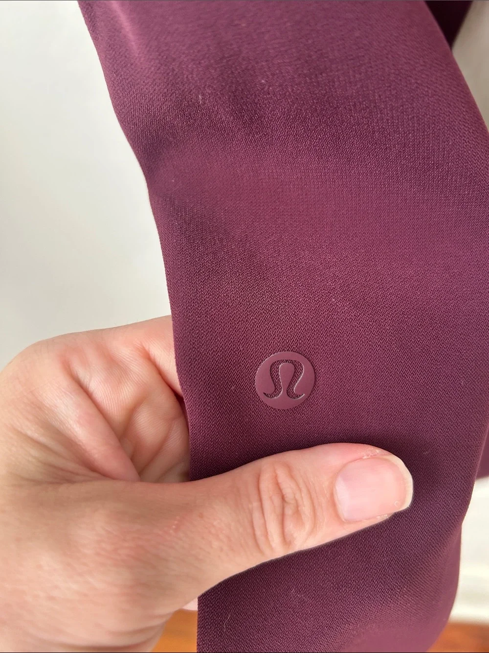 Lululemon On The Fly Jogger Women's Drawstring Pants Dark Adobe Maroon Size 8